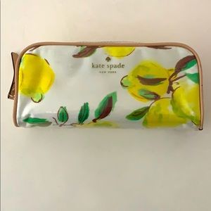 Kate Spade Lemon Make up bag
